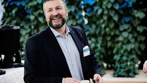 Svein Arild Steen-Mevold, direktør Scandic Hotels i Norge, er strålende fornøyd med å ha sikret seg leiekontrakt for det nye hotellet med 425 rom i Trondheim som blir Norges største konferansehotell utenfor Oslo.