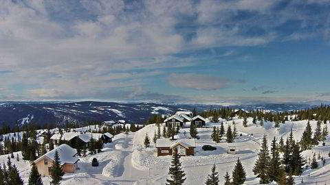 Det norske hyttemarkedet koker, ifølge Prognosesenteret. Her fra Hafjell ved Lillehammer