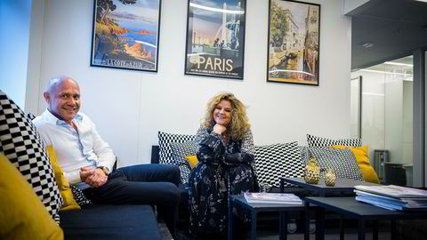 Her medeier i United Influencers, Kjetil Tveter og Signy Fardal, som nå slutter i Elle.