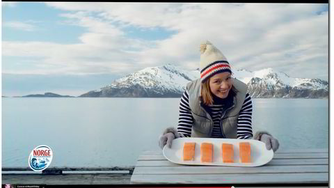 Norges sjømatråd har tidligere laget reklamekampanjer i Tyskland, Frankrike, Spania og Italia. Foto: Skjermdump fra Youtube