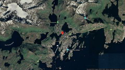 Området rundt Strømbrubakken 10, Vågan, Nordland