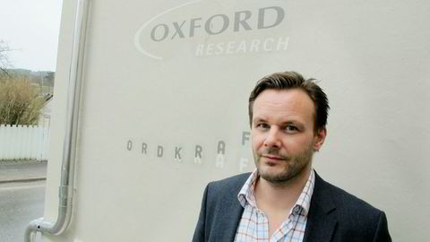 Rune Stiberg-Jamt, administrerende direktør i Oxford Research AS