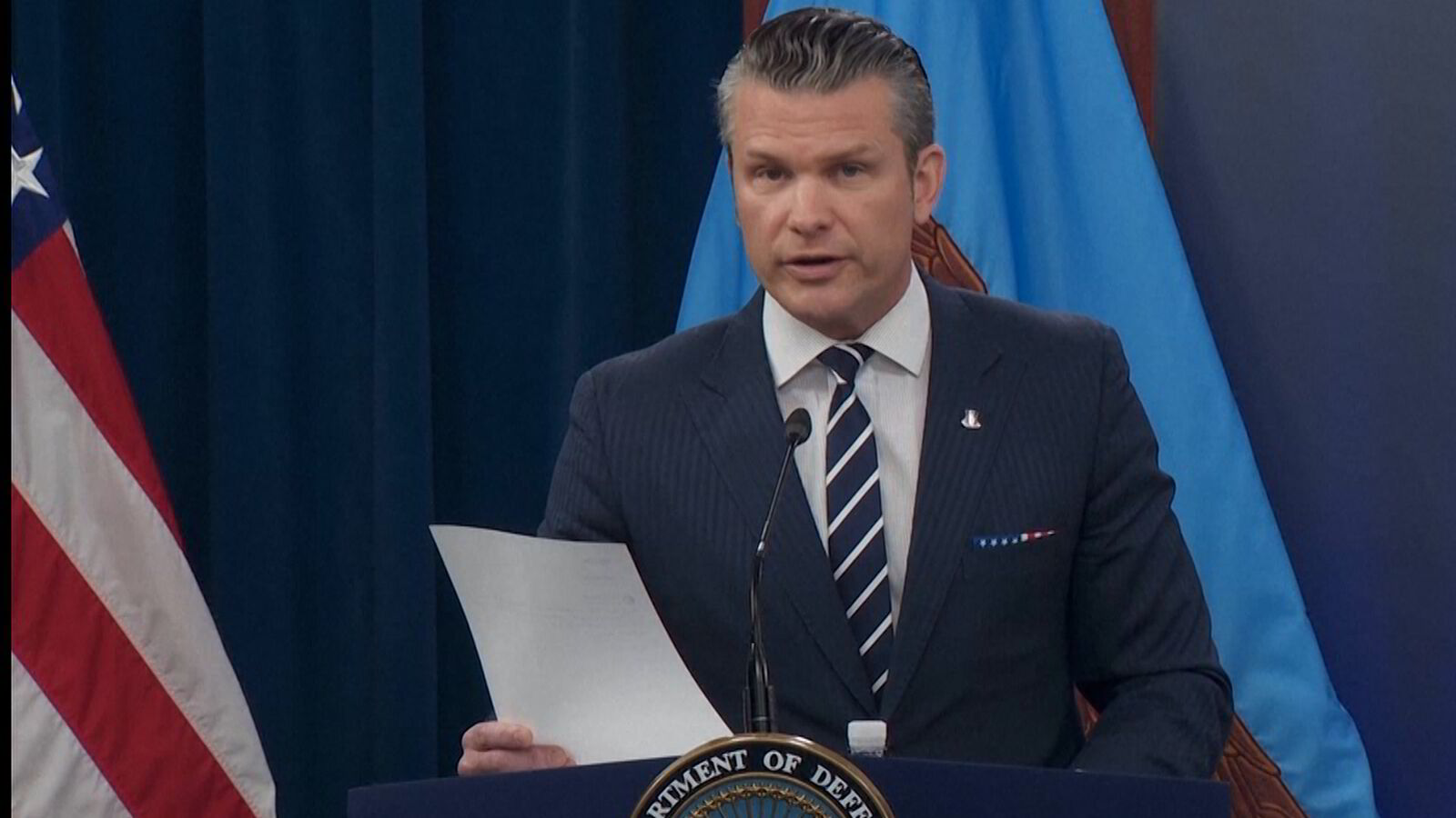 USAs forsvarsminister Pete Hegseth: – Vi knuste det iranske atomprogrammet