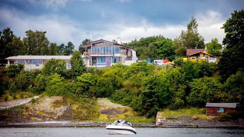 Øystein Stray Spetalens gigantiske strandvilla på i Bygdøynesveien 25 på Bygdøy nærmer seg ferdigstillelse. I mars ble det anslått at en tredel av arbeidene gjenstår. Alle foto: