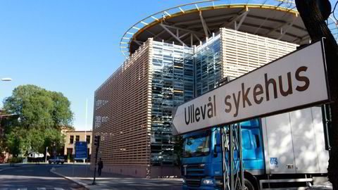 Ullevål Universitetssykehus, landets største akutthsykehus, legges ned. Foto: