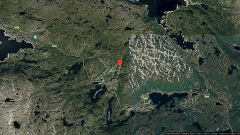 Området rundt Råsehallvegen 6A, Vinje, Telemark og Vestfold