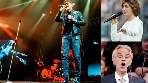 Morten Harket i A-ha, Sissel Kykjebø og Andrea Bocelli er blant stjernene som kommer til konserten.