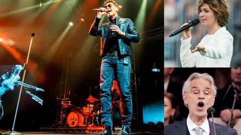 Morten Harket i A-ha, Sissel Kykjebø og Andrea Bocelli er blant stjernene som kommer til konserten.