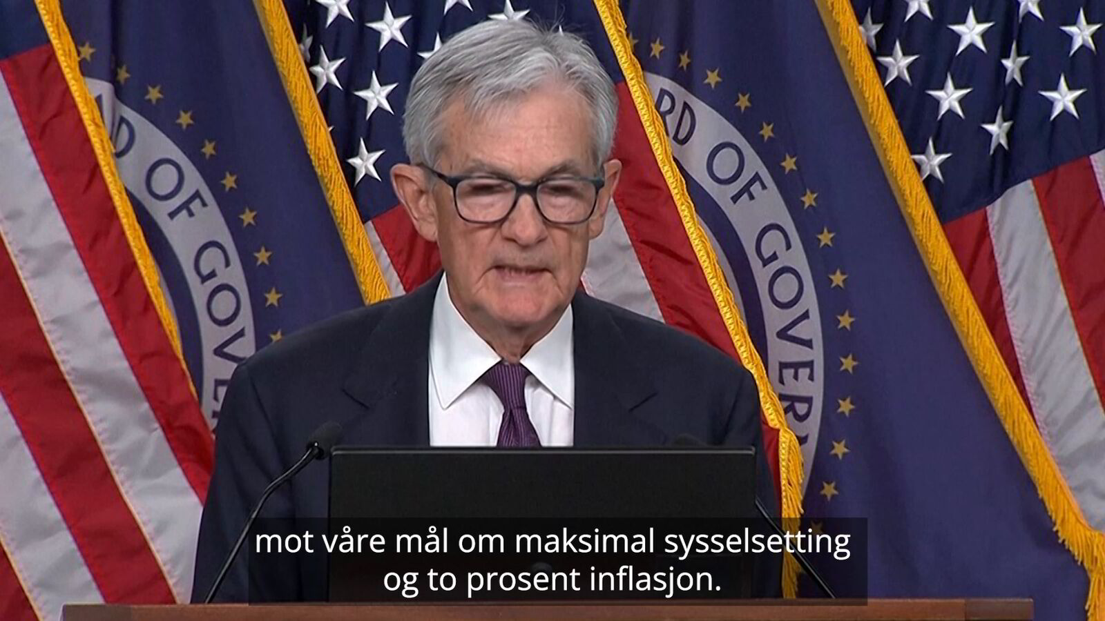 Powell sier konsekvensene av Midtøsten-hendelsene er usikre: – Og mens jeg er i gang...