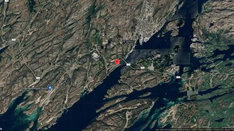 Området rundt Batteriveien 58, Nærøysund, Trøndelag