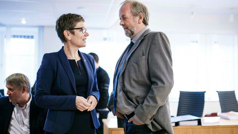 Legeforeningens Marit Hermansen og Rune Frøyland i Akademikerne Helse har denne uken kjempet i Arbeidsretten for legenes arbeidstid.