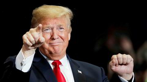 USAs president, Donald Trump, her under valgkamp i Missouri i forkant av mellomvalget tidligere denne uken.