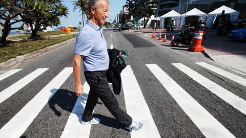 Norges IOC-medlem Gerhard Heiberg føler sjokk og sinne etter at IOC-kollega Patrick Hickey er arrestert i Rio. Foto: Erik Johansen/