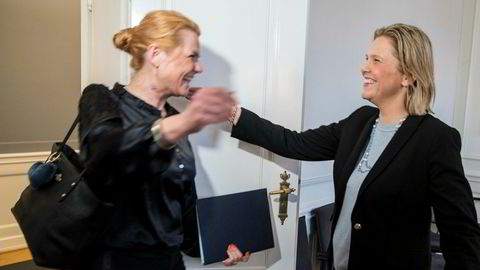 Det ble et hjertelig møte mellom Danmarks innvandringsminister Inger Støjberg og Sylvi Listhaug  i København.