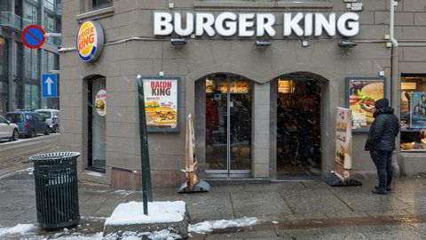 Burger King er nå større enn McDonalds i Norge.