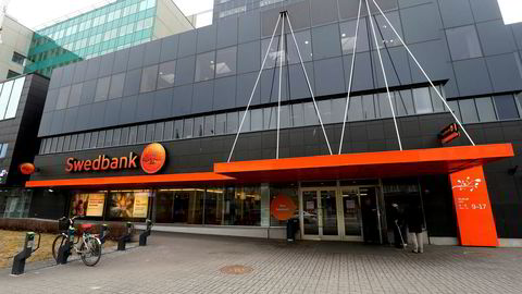 Mange av problemene for Swedbank stammer her fra Swedbank i Estlands hovedstad Tallin.