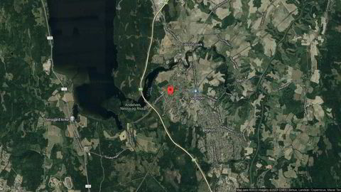 Området rundt Jutulvegen 87, Eidsvoll, Viken