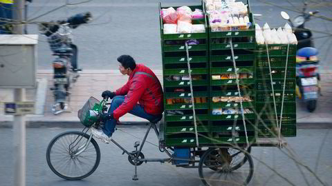 Kinas eksport fikk et løft i mars, men ikke alle er like imponert. Foto: Wang Zhao/AFP Photo/NTB scanpix