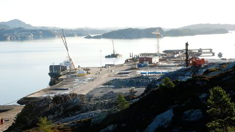På overtid kom Bergen Group til enighet om salg av Hanøytangen til Semco Maritime og Hellik Teigen i mai. Prisen var 245 millioner kroner. 
                  Foto: