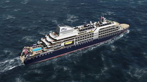 «SeaDream Innovation» skal bli det mest miljøvennlige cruiseskipet i verden når det forlater verftet i Romania om drøyt to år.