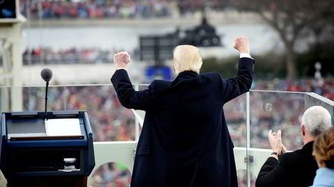 «Make America Great Again!» ropte Donald Trump til de omtrent én million menneskene som møtte opp i Washington fredag.