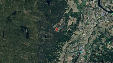 Området rundt Fåresoppstien 6A, Øvre Eiker, Buskerud