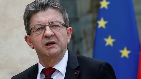 FranskeJean-Luc Melenchon i det radikale partiet Venstrefronten mener engelsk ikke lenger kan være et av de tre arbeidsspråkene i EU-parlamentet. Foto: Jacky Naegelen/Reuters/NTB scanpix