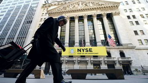 New York børsen på Wall Street har en god dag torsdag.