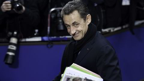 Nicolas Sarkozy vil annonsere sitt kandidatur til presidentvervet i Frankrike kommende onsdag, melder franske medier. Her er avbildet da han var president forrige gang. Foto: Per Ståle Bugjerde
