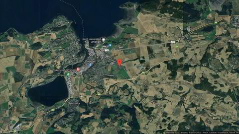 Området rundt Sommervegen 6, Levanger, Trøndelag