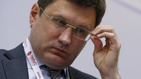 Russlands energiminister Alexander Novak. Foto: Sergei Karpukhin/Rueters/NTB Scanpix.