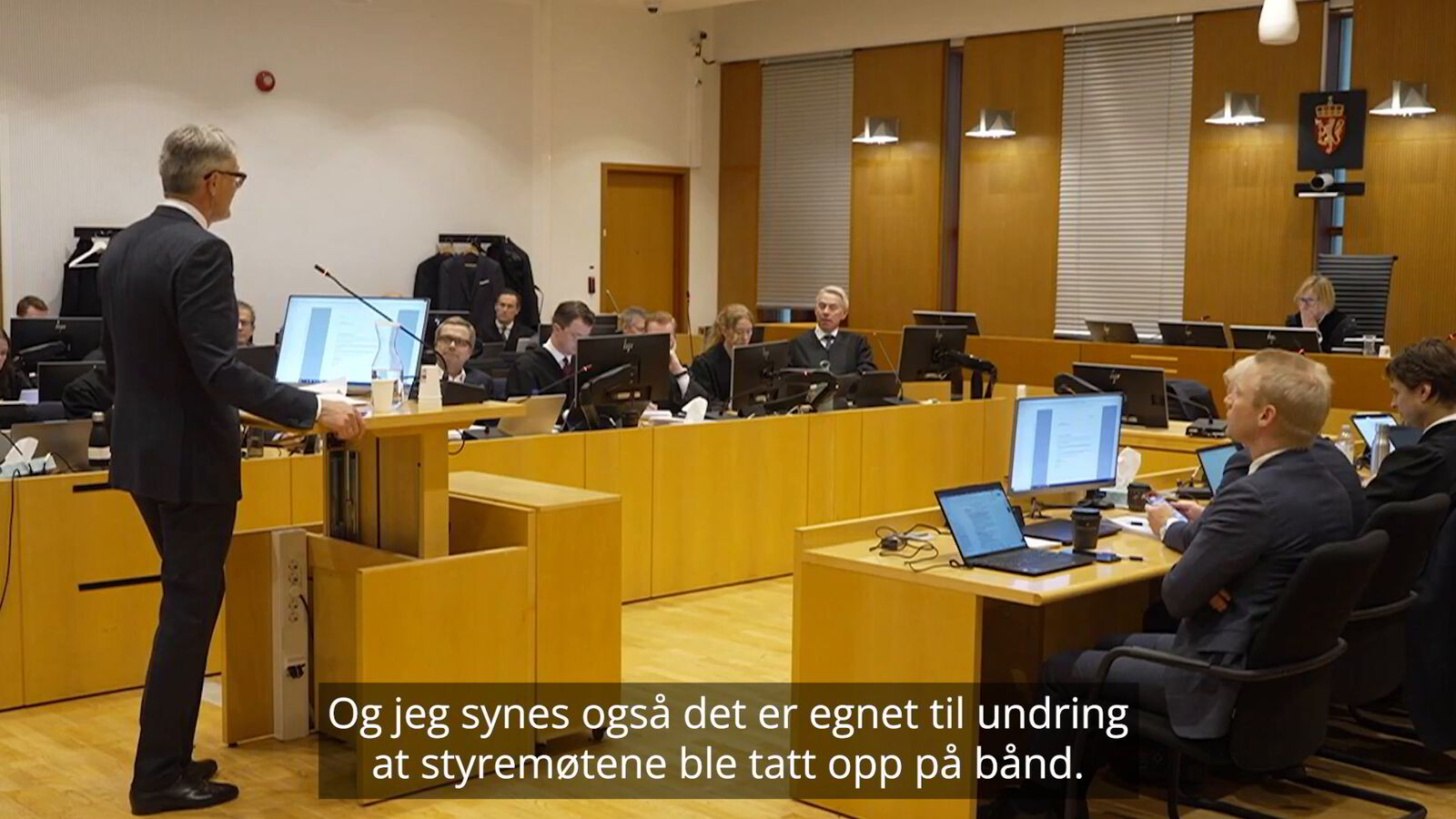 Eriksen i retten: – Ikke den type språkbruk som jeg er kjent for