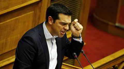 Hellas statsminister Alexis Tsipras. Foto: