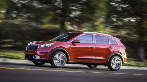 Kia Niro hybrid. Begge foto: