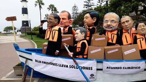Alle problemene i klimaforhandlingene sendes videre fra Lima til klimamøtet i Paris neste år. Foto: Kjetil B. Alstadheim
