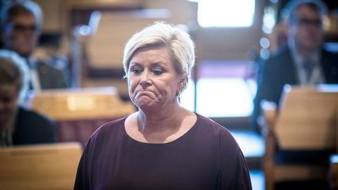 Torsdag presenterte finansminister Siv Jensen statsbudsjettet for 2018. Engangsavgift på tunge elbiler var blant nyhetene.