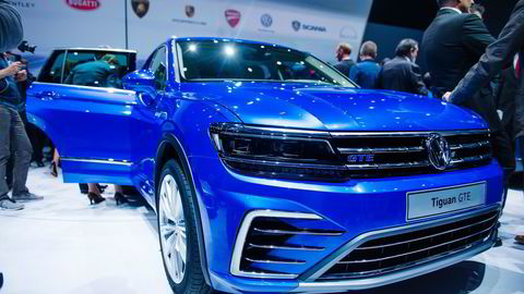 Volkswagen presenterer en ladbar versjon av den nye generasjonen Tiguan.