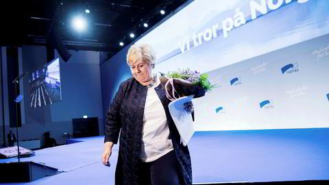 – Vi har et optimistisk budskap, sa partileder og statsminister Erna Solberg da hun holdt åpningstale på Høyres landsmøte.