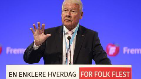Frp-veteran Carl I Hagen er et større forbilde blant FrPs listetopper enn partileder Siv Jensen
