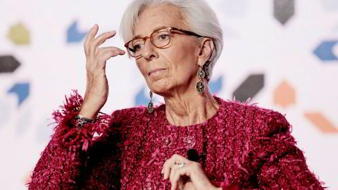 Japan, Kina, USA og eurosonen er de store vekstlokomotivene i IMF-sjef Christine Lagardes prognoser. Foto: Mosaab Elshamy/AP/NTB Scanpix