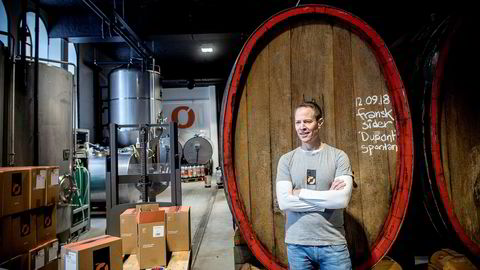 Sverre Orm Øverland er daglig leder for bryggeriet Nøgne Ø i Grimstad.