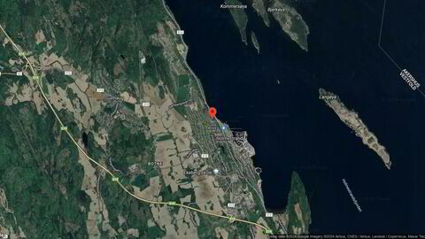 Området rundt Rambergveien 16, Holmestrand, Vestfold