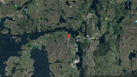 Området rundt Krukkeveien 96, Eigersund, Rogaland
