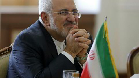 Irans utenriksminister Mohammad Javad Zarif, her fotografert under et møte i Teheran tidligere i august.