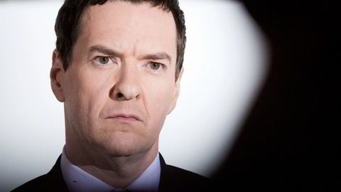 Storbritannias finansminister George Osborne. AFP PHOTO / ANDREW COWIE, Scanpix NTB.