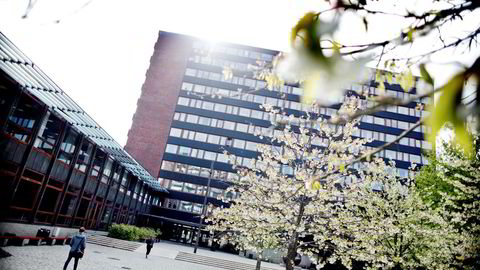 Eilert Sundtsbygg blokk A og B, ved Universitetet i Oslo Blindern.