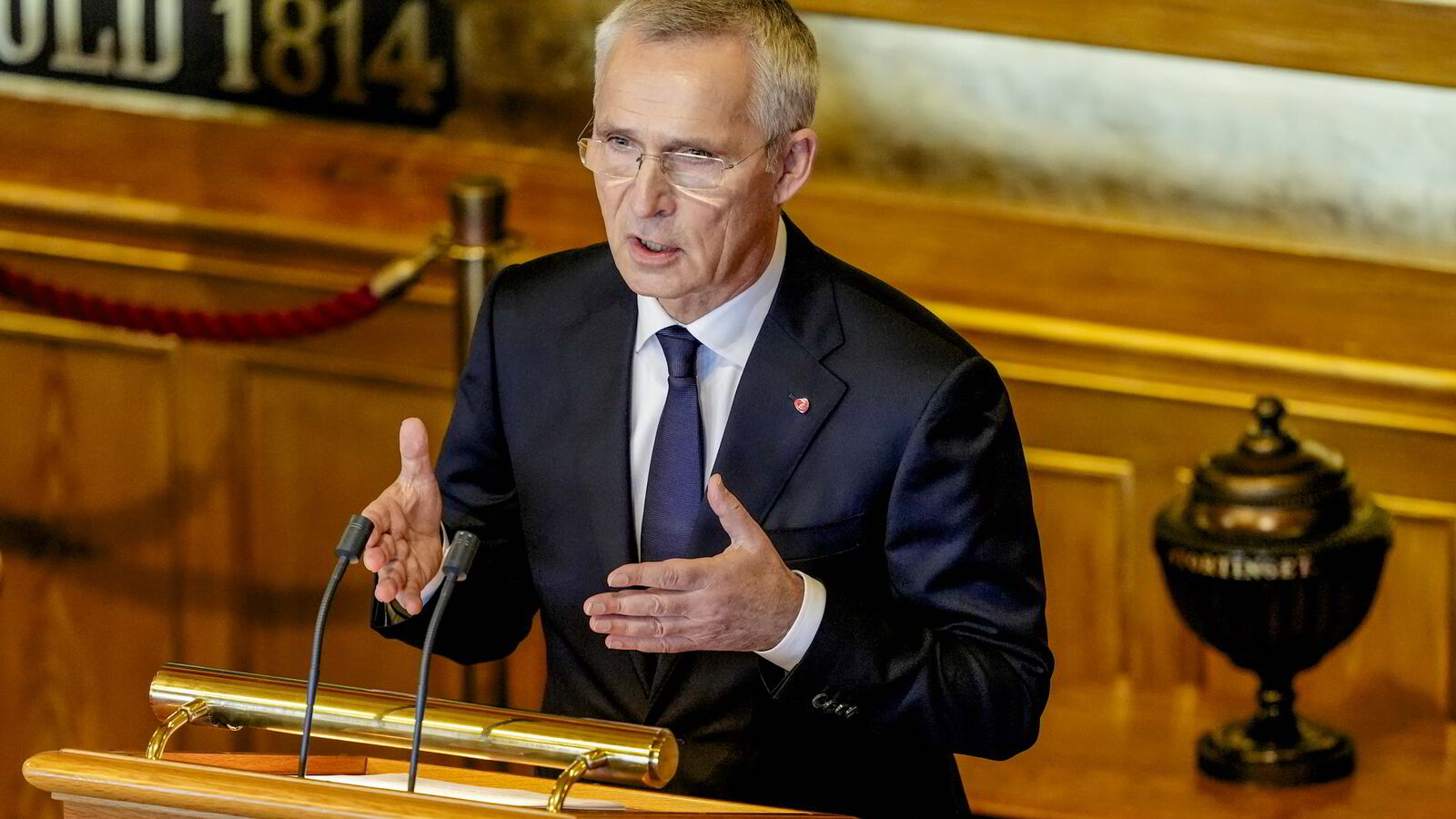 Jens Stoltenberg holder finanstale