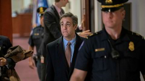 Michael Cohen saksøker nå president Donald Trumps selskap Trump Organization.