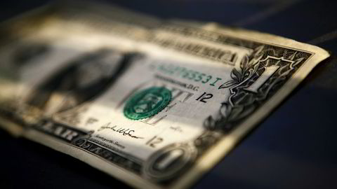 Amerikanske dollar vil styrkes det neste året, ifølge DNB Markets' prognoser. Foto: Mark Blinch / REUTERS / NTB SCANPIX