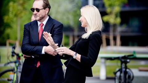 Kjell Inge Røkke og kona Anne Grete Eidsvig har hentet ut 3,4 milliarder kroner fra holdingselskapet TRG siste åtte år. Foto: Ida von Hanno Bast